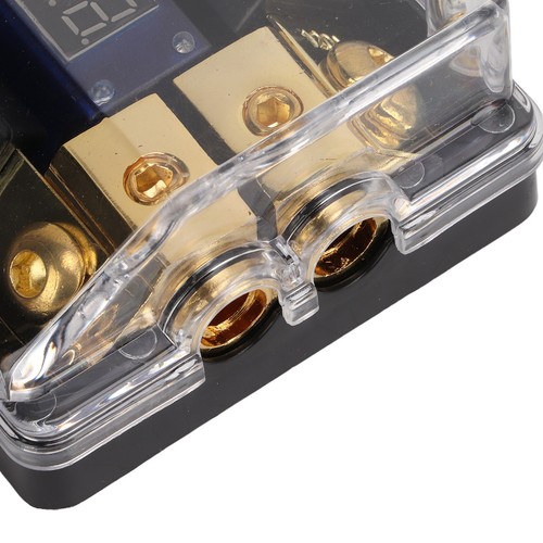 Car 1 In 2 Out Power Ground Distributor Splitter Copper For Car Audio 0/2 Gauge - Picture 5 of 12