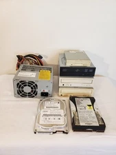 Computer Parts Lot Seagate/Fujitsu/Bestec/HP DVD Drive, CD RoM Drive ++