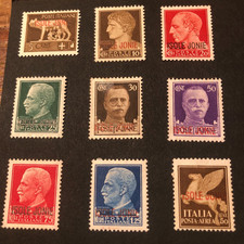 Francobolli Isole Jonie Occupazione Italiana Colonie - Seconda Guerra Mondiale