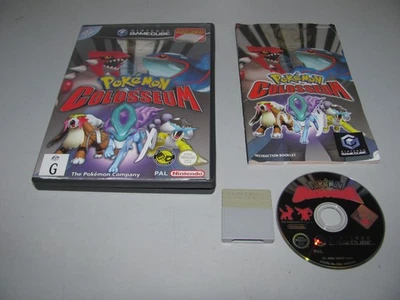 Pokemon Colosseum Nintendo GameCube Complete Including Mem Card Tested & Working - image 1 of 4