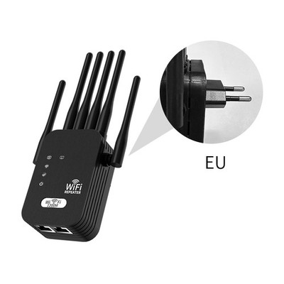 Wireless WLAN Repeater WLAN Verstärker Integrierte Steckdose 1200 Mbit/s DE TOP