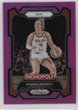 2024 Panini Prizm Monopoly WNBA Pink Prizm 43/149 Marina Mabrey #29 w1s