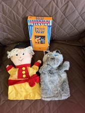 Peter & Wolf Jim Gamble VHS & 2 HAND PUPPETS Hamburg Symphony Orchestra (1992)