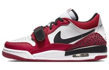 Jordan Legacy 312 Low White Gym Red GS Kids CD9054-116 New Authentic