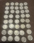 LOT OF 40 BUFFALO NICKELS FULL ROLL READABLE DATES INDIAN HEAD