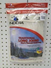Men's  Cotton-Rich Ecru Thermal Long John Top or Bottom sizes S to 6X