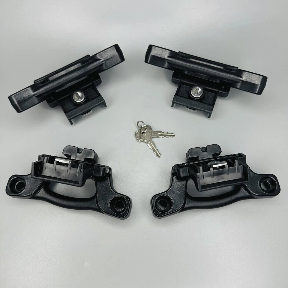 Juego de bloqueo de tacos de plataforma de amarre de caja para camioneta Ford F-150 F-250 15-24 OEM Foto 3 de 4