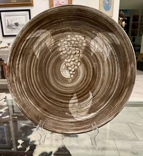 MCM 1950s Santa Anita Ware Vreni platter 16 Inches