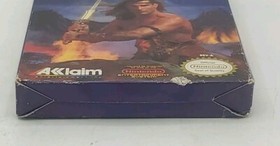 IronSword Wizards & Warriors II NES 1989 Box Manual Tested Acclaim Japan RARE