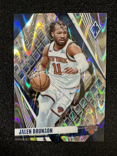 2023-24 Panini Phoenix Jalen Brunson Sesmic Prizm New York Knicks /125