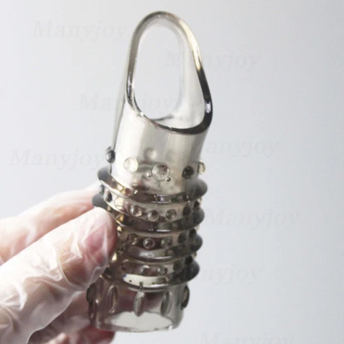 Male Cock-Girth-Enlarger-Enhancer-Big Penis-Extension-Extender-Sheath-Sleeve Men - Picture 43 of 44