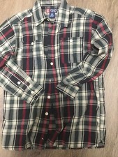 Chaps boys dress button down shirt size S (8 ) 4a
