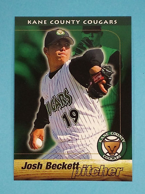 2000 Active Graphics Kane County Cougars RC Josh Beckett Marlins  