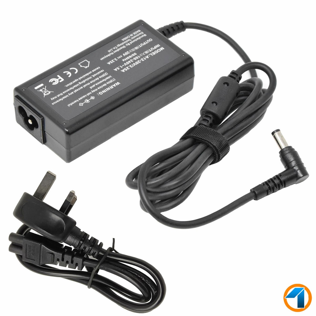Replacement Lenovo G580 Model 2689 Laptop Charger + UK 3 Pin Mains