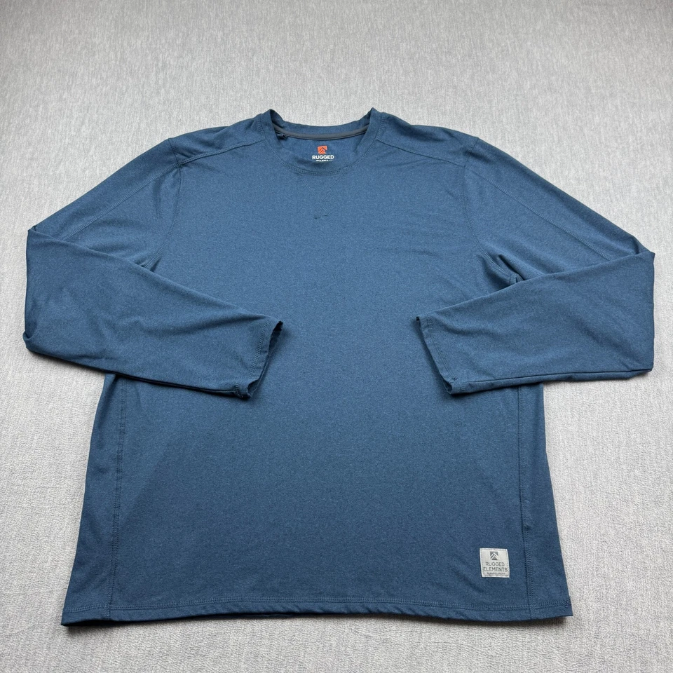 Rugged Elements T Shirt Mens XL Stretch Long Sleeve Durable Utility Lot Of 2 Tee - Image 4 of 4