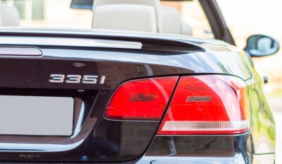 Spoiler Posteriore Per BMW Serie 3 E90 E92 2005-2013, In PVC, Adesivo Senza Foratura, Decorazione E Protezione