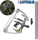 30lbs Mini Compound Bow And Arrow Set Fishing Pully Bow for Adult