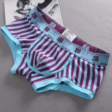 SEOBEAN 2025 New Striped boxer briefs Underpants