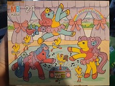 Milton Bradley My Little Pony Ballerina Jigsaw Puzzle 24 pcs. COMPLETE Vintage