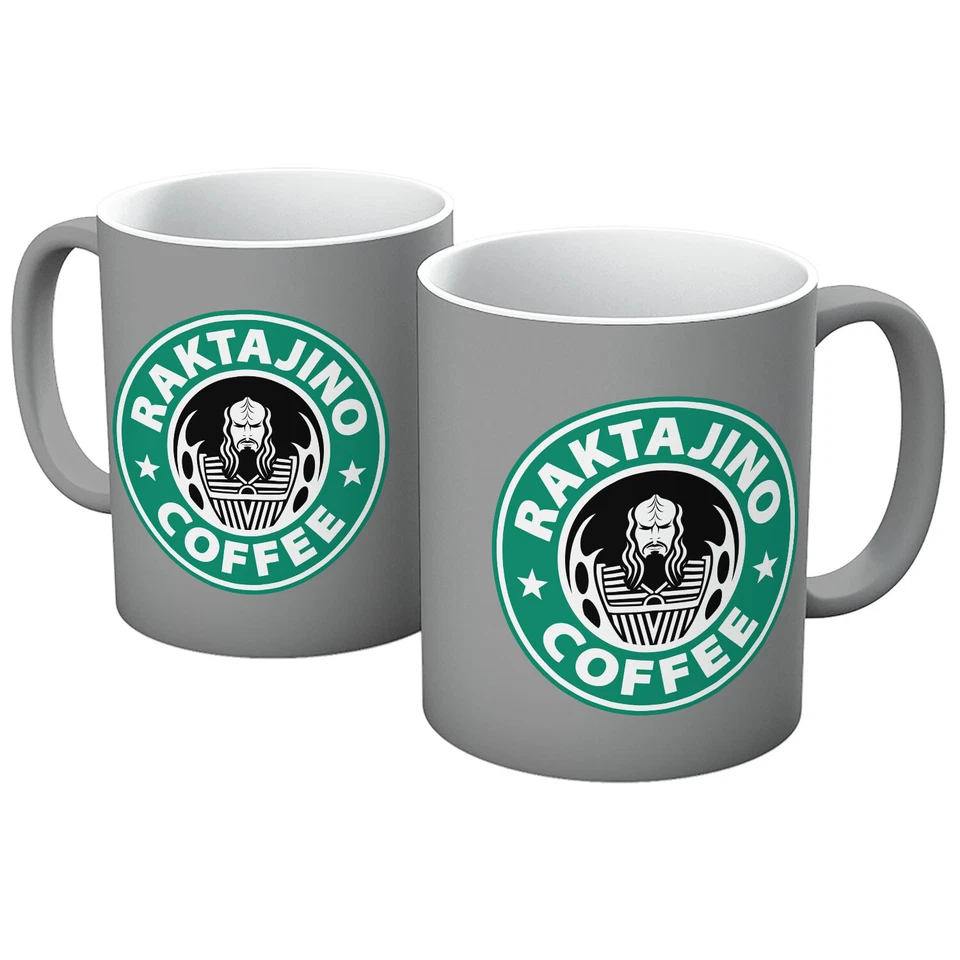 THE GUNS OF BRIXTON KLINGON EMPIRE RAKTAJINO COFFEE TREKKIE PARODY DRINK STAR SCI FI MUG CUP ALL COL