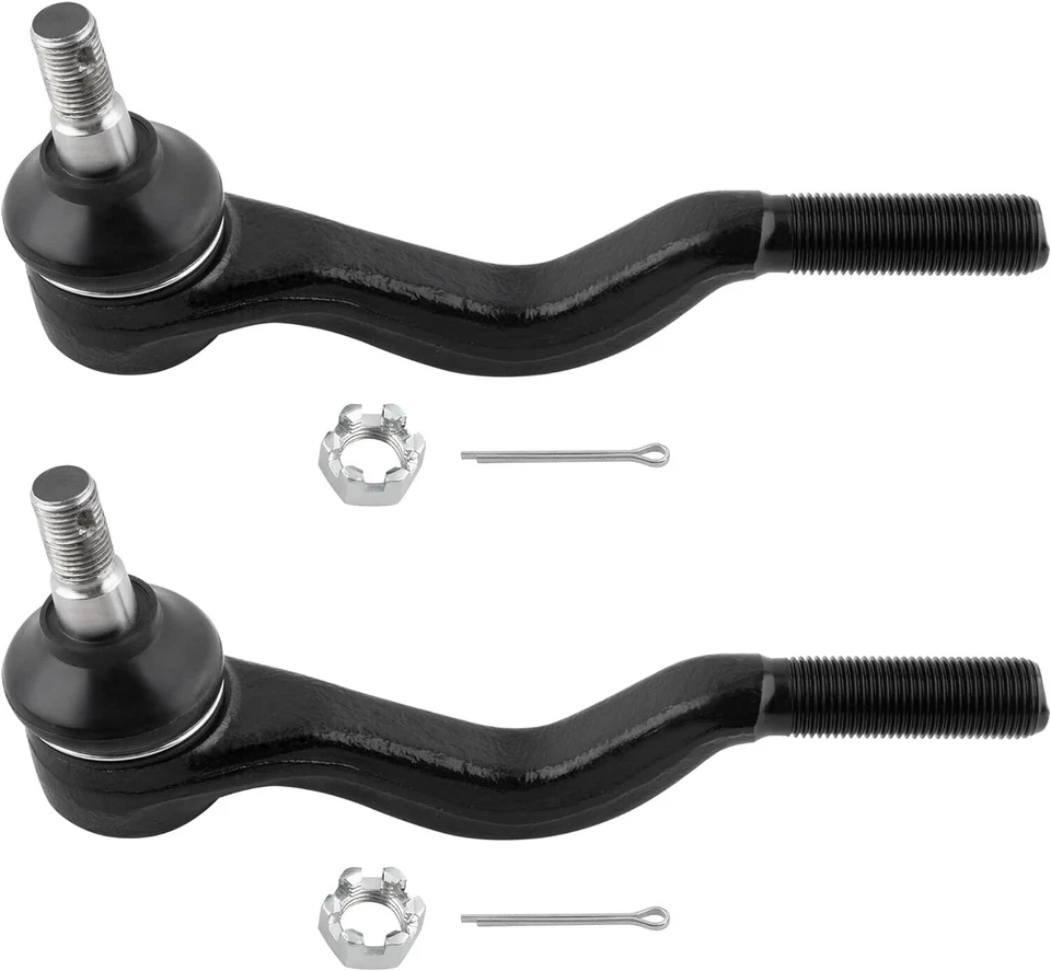 8PCS Front Upper Lower Ball Joints Tie Rod Ends Kit For Mitsubishi Montero Sport - Image 3 of 4