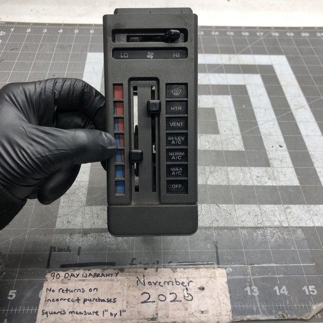 19881993 Chevrolet S10 Blazer Jimmy Bravada AC Heater Climate Control