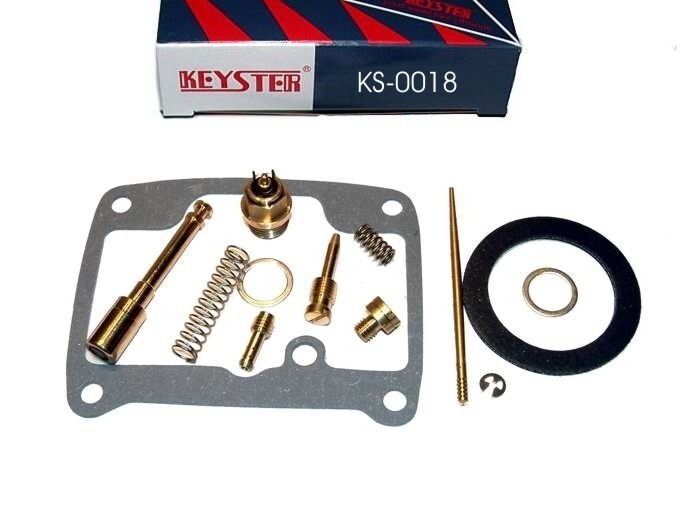 Kit réfection carburateur Keyster Japon, idéal pour restaurer votre mythique Suzuki TS 250 R