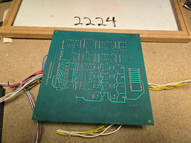 NIGHT STRIKER Lamp Driver PCB - 1989 Taito- as-is, untested non-JAMMA Arcade PCB