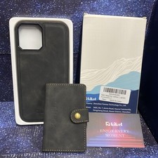 Mag Safe Case Magnetic Leather Wallet Compatible W/iPhone 12/13/14/15 Pro Max