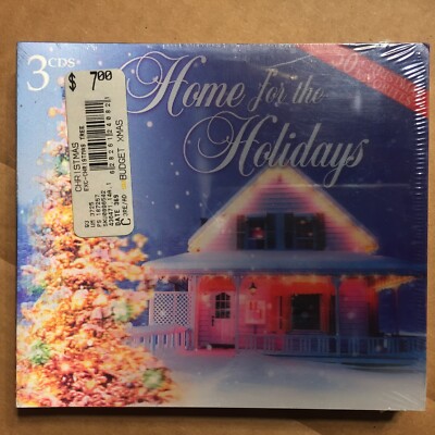 Home For The Holidays SEALED NEW 3CD Christmas Holograph 3D Cover