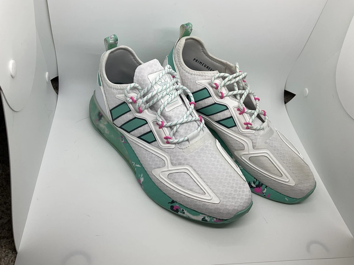 Adidas ZX 2K Boost White Active Mint for sale | eBay