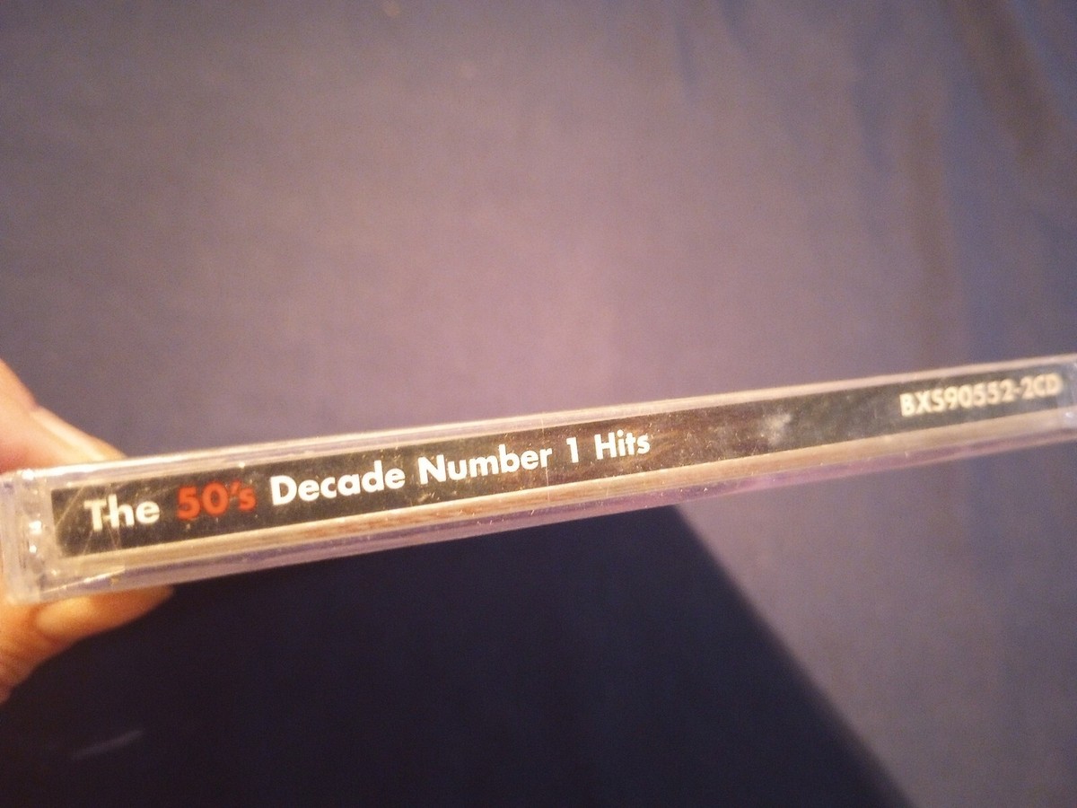 The 50's Decade Number One Hits Various CD 1999 New Sealed 2 DISCS