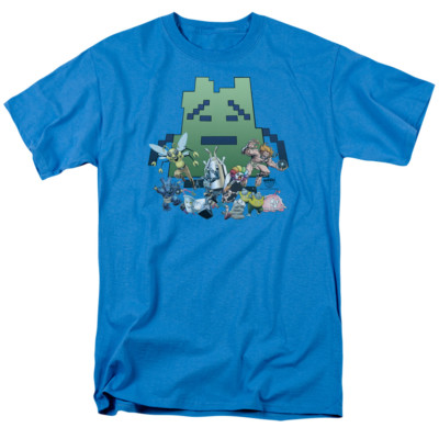Aqua Teen Hunger Force Group Tiles Maglietta Da Uomo