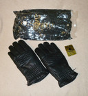 Vintage Black Leather Ski Gloves ~ Men's Size Large ~ Zenith Brand ~ Preowned — photo 9