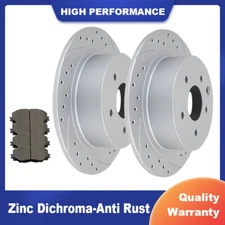 Rear Drilled Brake Rotors Brake Pads Brakes Kit for Nissan Altima Rotor Pad Set