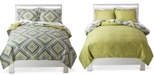 Room 365 Twin Reversible Modern Chevron Duvet Set NEW/SEALED