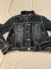 Maurices Women's Denim Blue Jean Jacket Size Medium