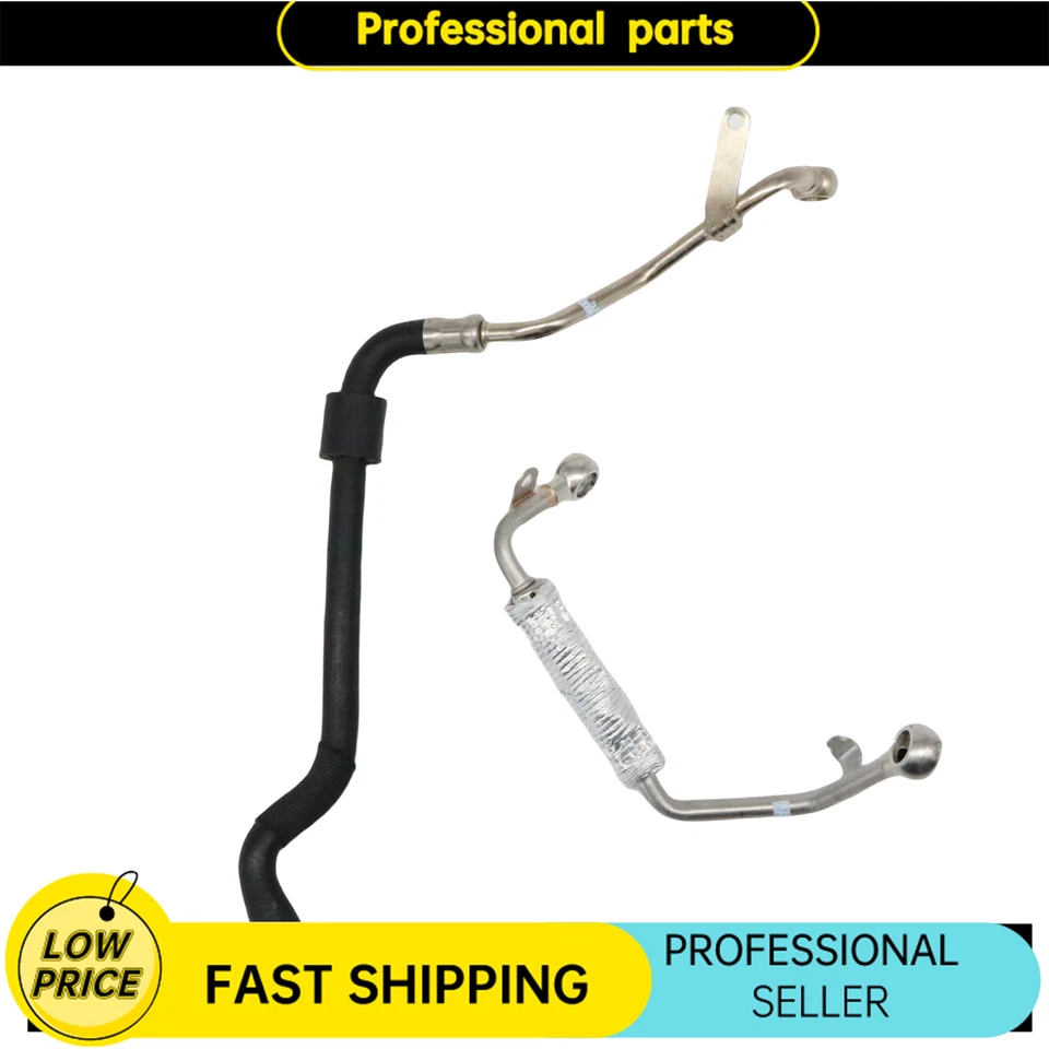 Kit de manguera de refrigerante turbo para VW Jetta GLI CC Audi Q3 Quattro TT 06J121497H Foto 4 de 4