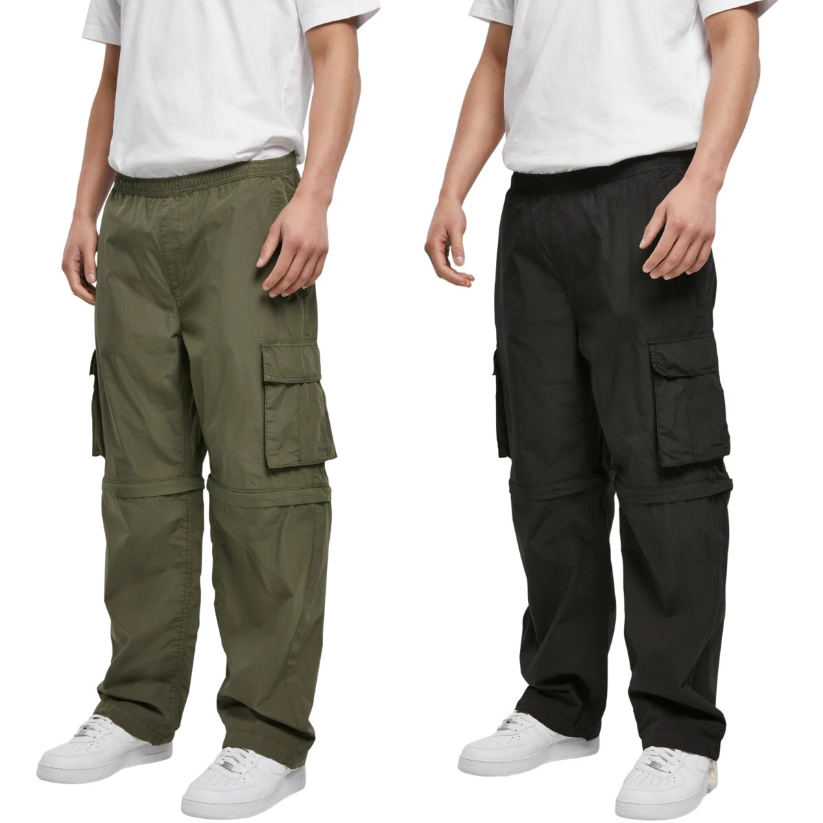 Urban Classics Zip Away Cargo Zip Pants Pockets Loose Fit
