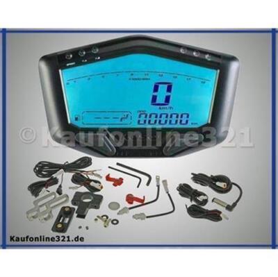 Koso DB 02R Speedometer Tachometer Cockpit NEW Motorcycle Scooter Quad B