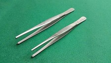 6 PCS ASSORTED PREMIUM GRADE THUMB TISSUE FORCEPS 1X2TEETH 5.5'' 6'' SURGICAL