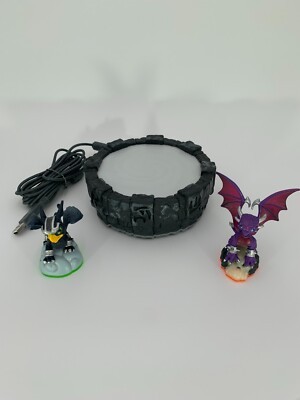 Skylanders Portal of Power 0000502 with Cynder and Sonic Boom Characters