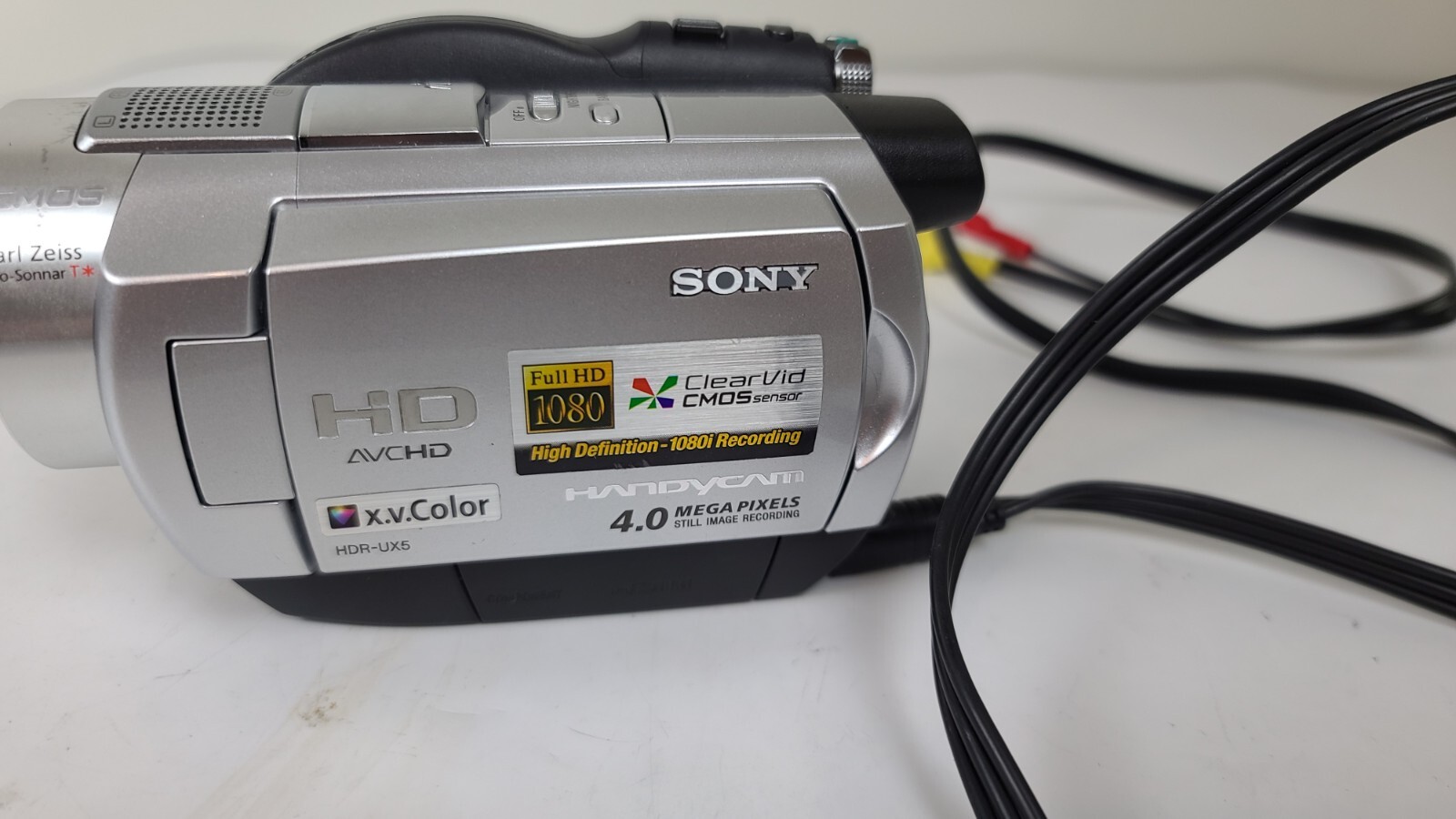 Sony Handycam HDRUX5 HD DVD Camcorder Disc Error Memory Card Slot