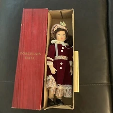 PRICE PRODUCTS PORCELAIN DOLL 3163