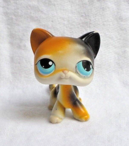 Figurine Littlest Pet Shop Hasbro - Souris Grise Aux Yeux Bleus - Édition 2006 - Occasion