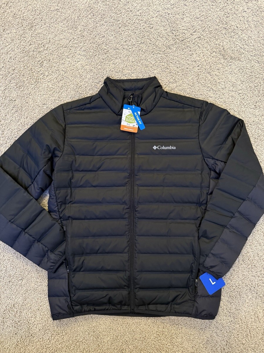Columbia men's Omni - Shield, 650 down jacket Black Size