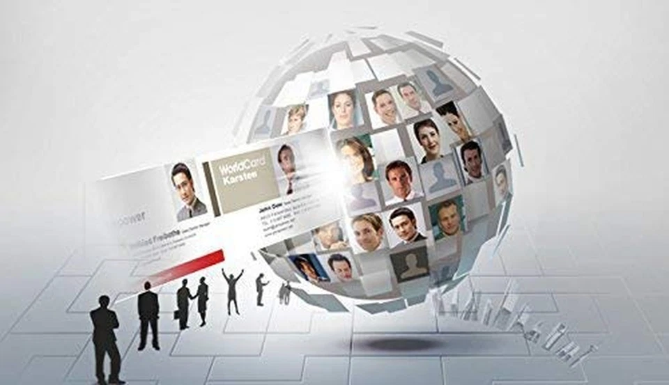 PenPower WorldCard Pro Business Card Scanner (Win/Mac) Black - Image 4 of 4