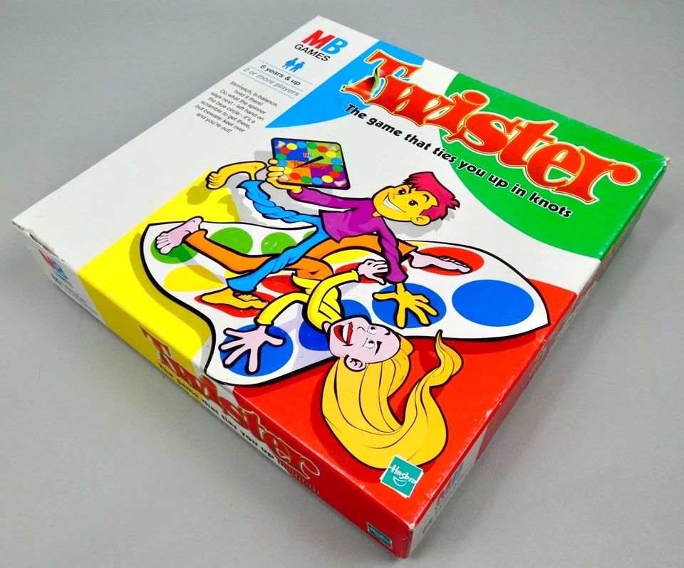 Twister Game by MB Games 1999  - (6+) - Complete - Image 4 of 4