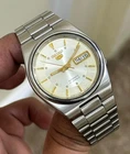 Rare Vintage Seiko 5 7S26 Automatic Day Date 21 Jewels Men's Wrist Watch Japan