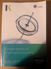 CIMA Ba3 Text Book Exam Practice and Revision Cards by Kaplan Publishing Paper